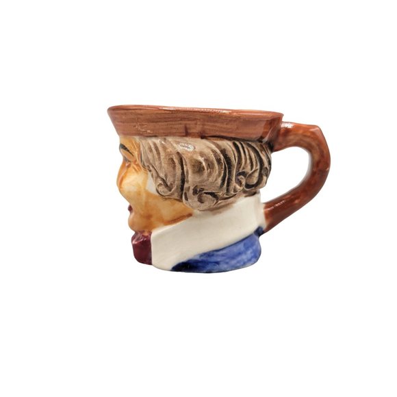 Ucagco Co Toby Jug Handpainted Ceramic Occupied Japan Small Drinking Vessel - Picture 3 of 7